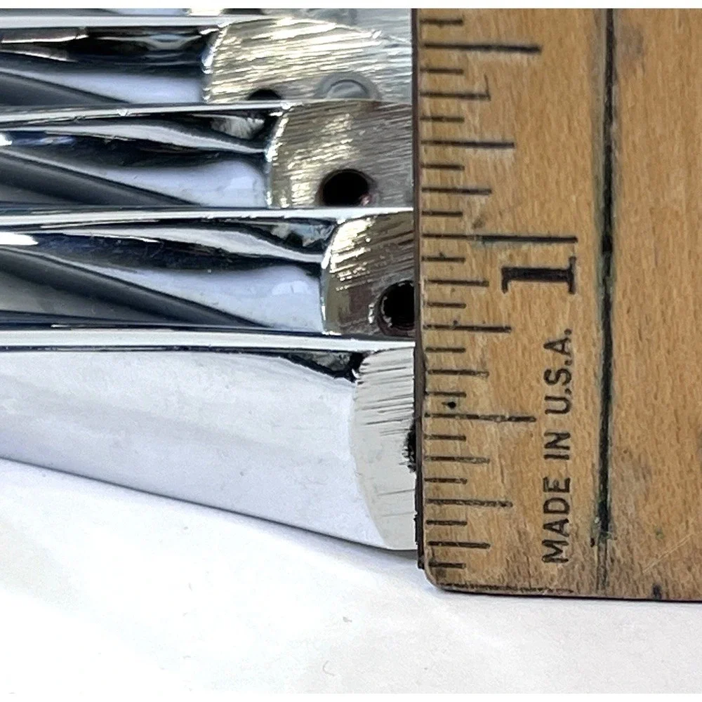 12 Pack Brushed Nickel Cabinet Pulls 5 Inch Arch Twisted Silver Drawer Handles